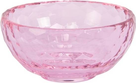 Skålesæt House Of Sander Lobelia I Pink Glas 5,5x12 Cm Til Snacks Og Borddækning