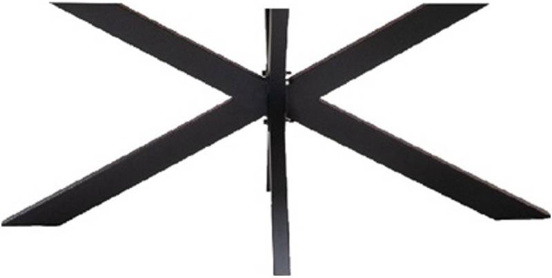 Bordben/Understel Til Sofabord House Of Sander Star Sofa Sort Stål H47ã—b57ã—l91