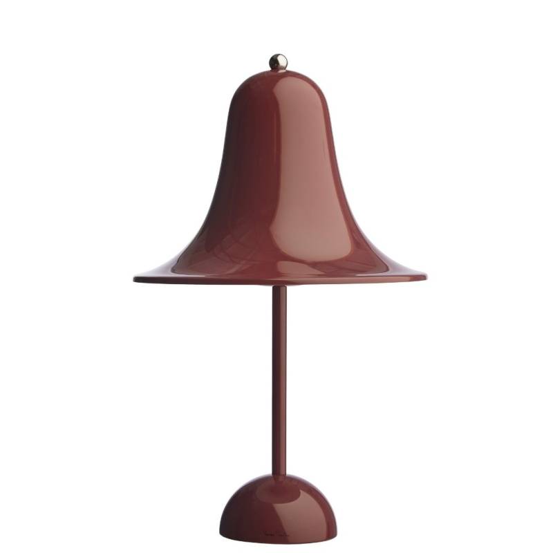 Pantop 23 Bordlampe Burgundy Rød - Så Længe Lager Haves - Verpan