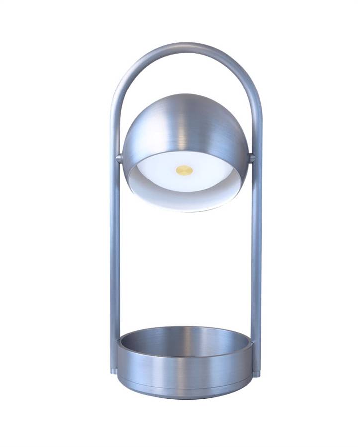 Ball Portable Batterilampe / Bordlampe, Aluminium - Frandsen Lighting