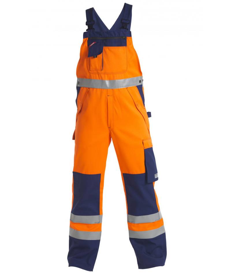 Engel Safety+ Overalls En 471 (hi Vis Orange/Marine, 100)