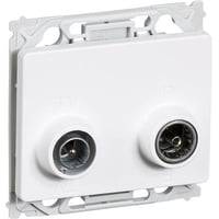 Opus 66, Antenneudtags Slutdse Til Tv Og Fm Radio (td301), 1 Modul, Hvid - Lauritz Knudsen