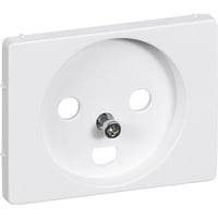 Opus 66, Afdkning Til Stikkontakt Med Jord, 1 Modul, Hvid - Lauritz Knudsen