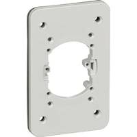 Opus 74, Mellemplade Til Udskiftning Af Planforsnket Stikkontakt Type 110h/110l, 1 Modul, Lysegr - Lauritz Knudsen