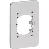 Opus 74, Mellemplade Til Udskiftning Af Planforsnket Plantangent 1 Modul Stikkontakt Med Afb., 1 Modul, Lysegr - Lauritz Knudsen