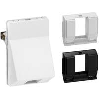 Lk Fuga - Skrt Dataudtag Til 1 Stk. Keystone Konnektor, Standard Og Large Keystone Port Medflger, 1 Modul, Hvid - Lauritz Knudsen
