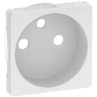 Fuga, Afdkning Til Stikkontakt Med Pind-Jord, 1 Modul, Hvid Med Antibakteriel Overflade - Lauritz Knudsen