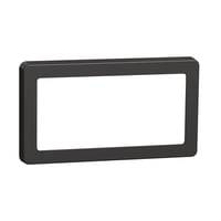 Lk Fuga - Base 63 Design Ramme, 1x2 Modul, Koksgr - Lauritz Knudsen