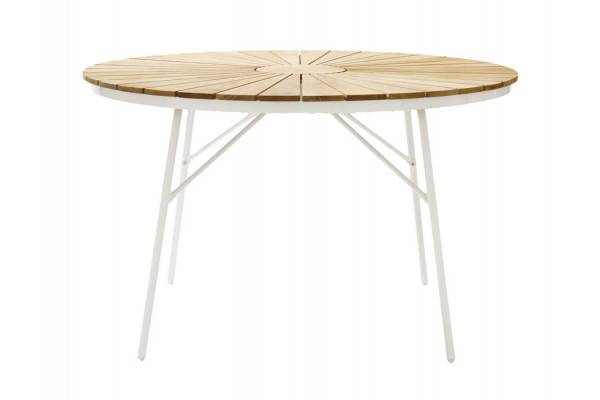 Samsø 90 Cm Havemøbelsæt - Kerneteak