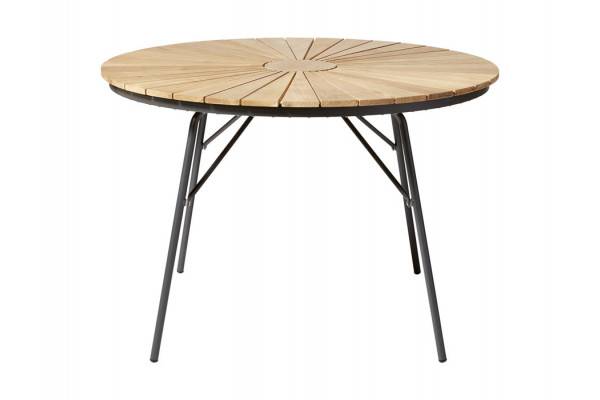 Samsø 90 Cm Havemøbelsæt - Grå - Kerneteak