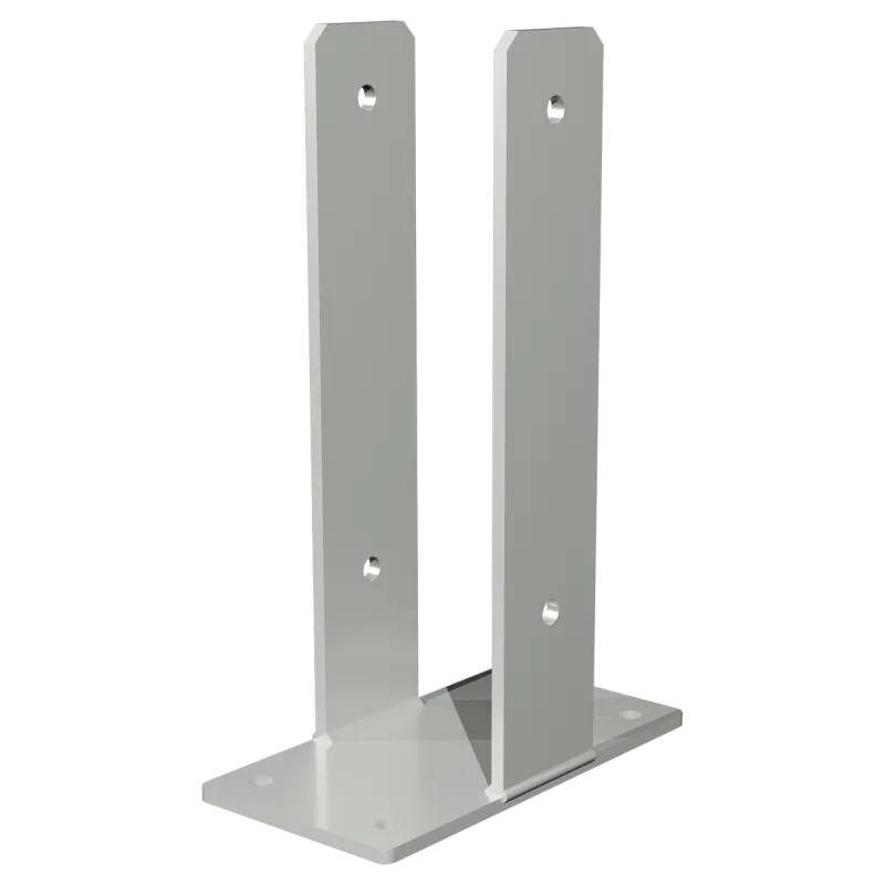 Plus U-Stolpefod Til Fundament - 9ã—9ã—30 Cm  - 1455-1 - Plus A/S