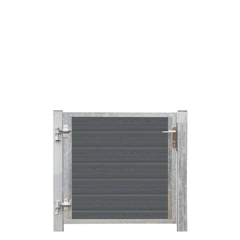 Plus Artura Kompositlåge Venstrehængt - B 99 X H 95 Cm + 16 Cm Stolper - B 99 Cm X H - Komposit - 17271-1 - Plus A/S