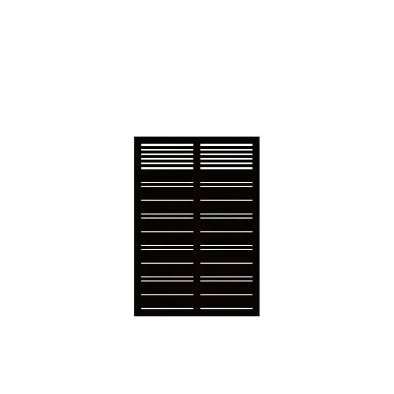 Plus Silence Terrasseelement 120x170cm - Sort - Plus A/S