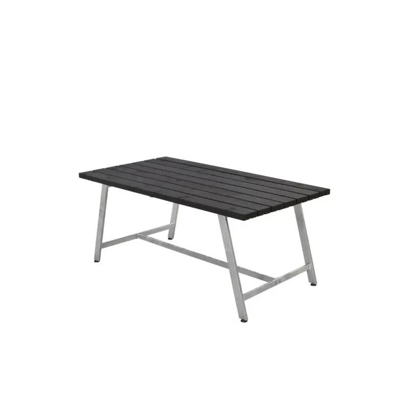 Plus Royal Plankebord 177cm Havebord Sort 185670-15 - Plus A/S