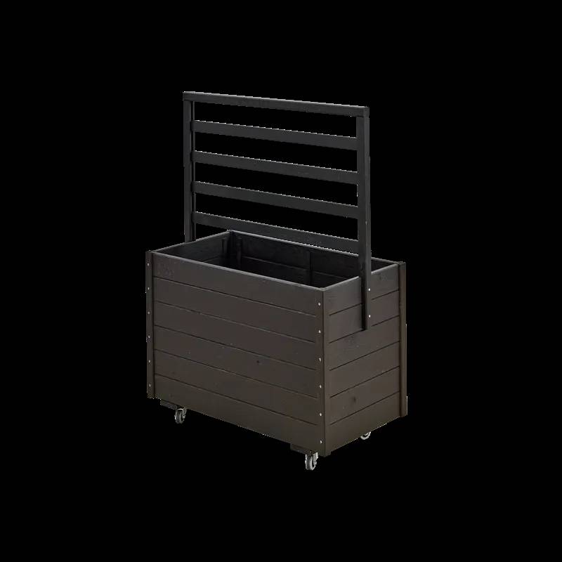 Plus Plantekasse M/Espalier - 182780-15 Sort - Plus A/S