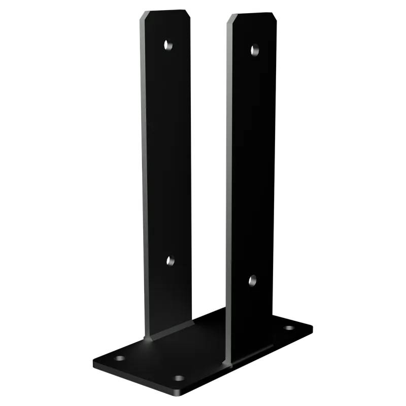 Plus U-Stolpefod Til Fundament - 9ã—9ã—30 Cm  - 1455-15 - Plus A/S