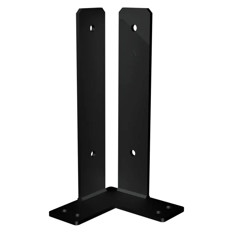 Plus Hjørne Stolpefod Til Fundament - 9ã—9ã—30 Cm  - 1458-15 - Plus A/S