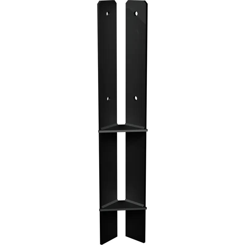 Plus Hjørne Stolpefod Til Nedstøbning - 9ã—9ã—60 Cm  - 1460-15 - Plus A/S