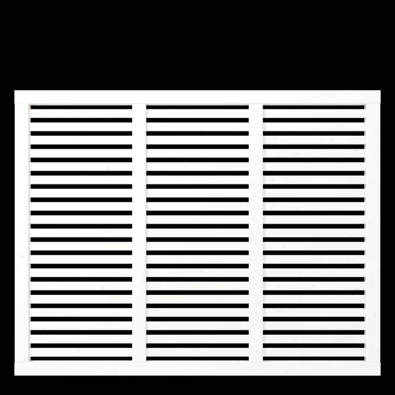Harmoni Terrassehegn I Hvid 180x140cm (bxh) - Fence-Line