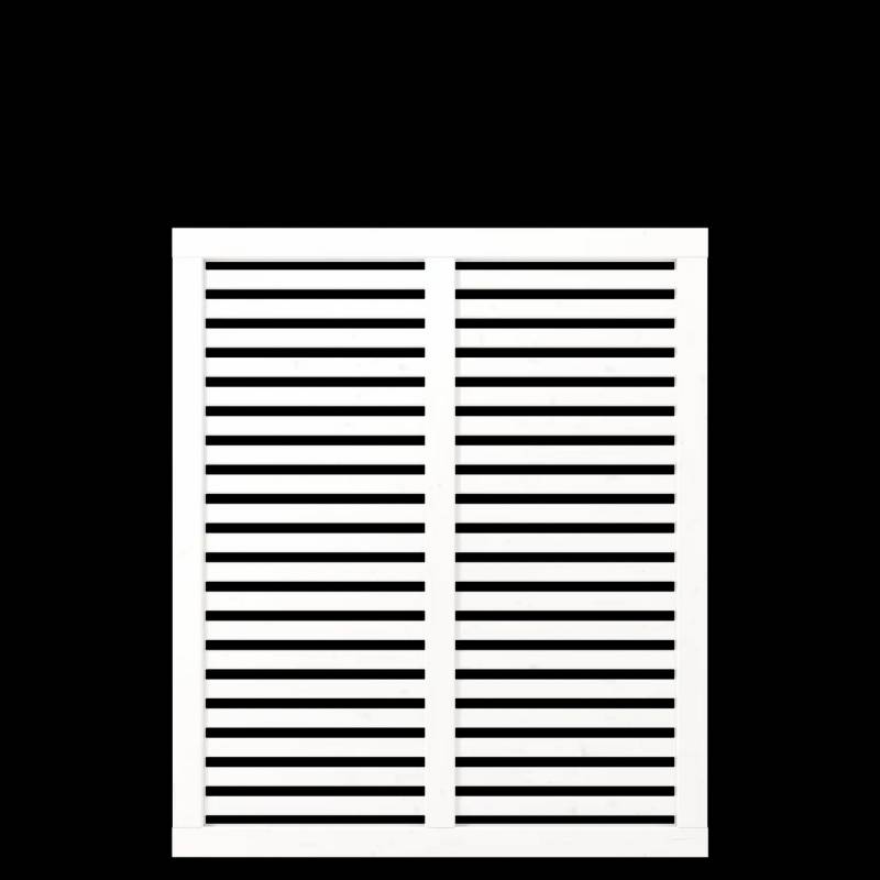 Harmoni Terrassehegn I Hvid 120x140cm (bxh) - Fence-Line