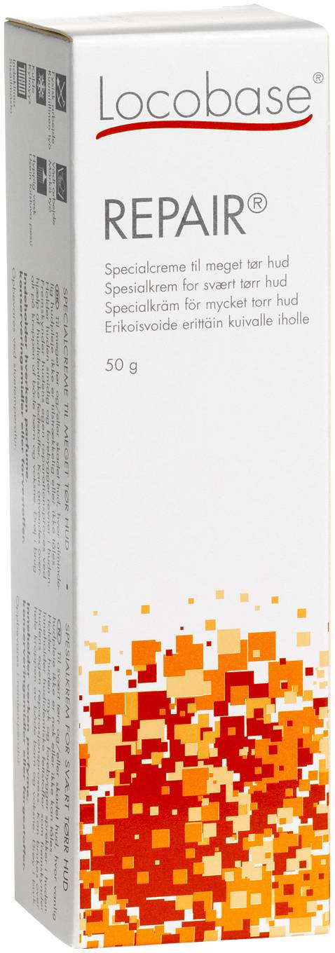 Locobase Repair Fed Hudplejecreme T/Tør Hud, 50 G - Plum