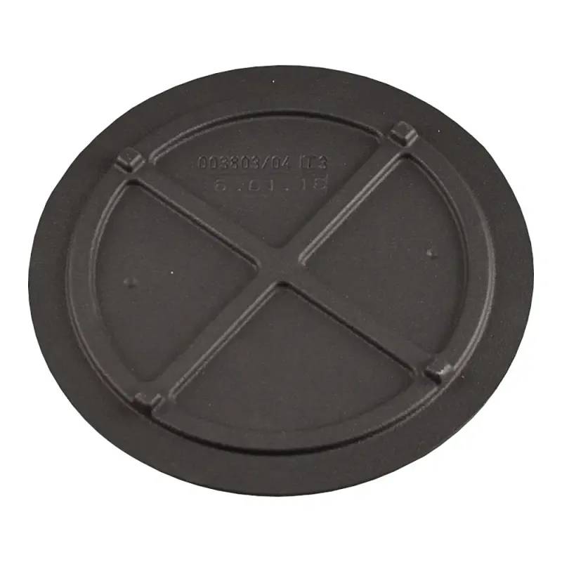 Topafdækning Støbejern ø175 Mm Til Lyon, Nice - Til Bagudmontering - Sælges Kun Sammen Med Køb Af Brændeovn - Varde Ovne A/S