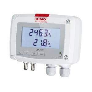 Kimo Cp212-Ho-R. Differenstryktransmitter Med Mulighed For Måling Af Lufthastighed Og Flow. - Elma