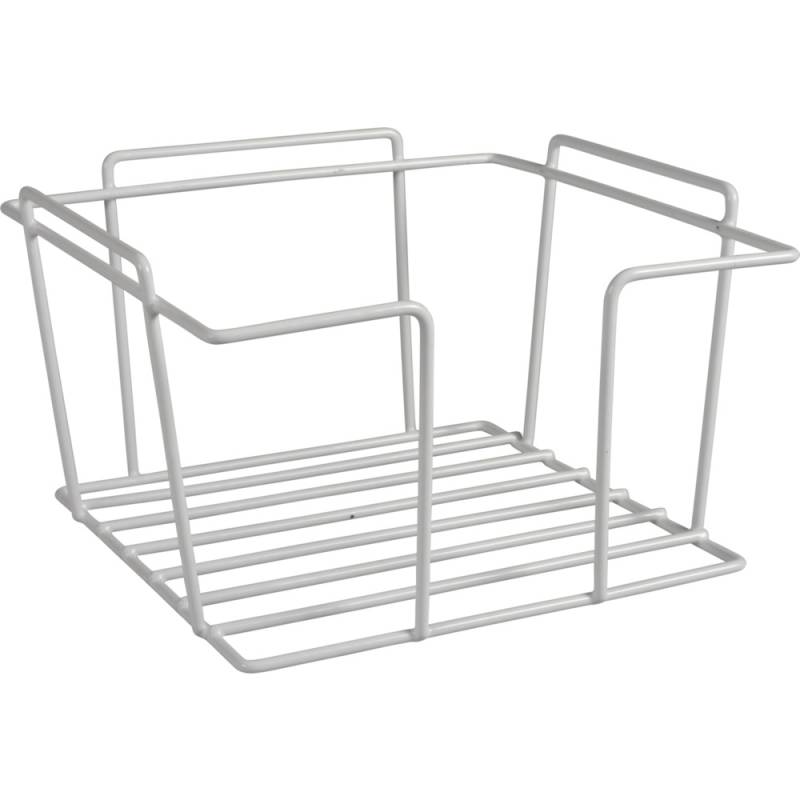 Stativ Til Vaskeklude, 23x23x13,5 Cm, Hvid Metal - Abena