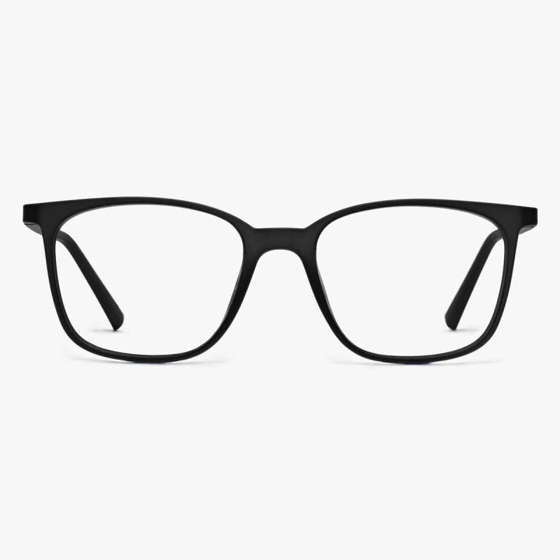 Læsebriller +3.5 -Men's Fyn Black - Luxreaders
