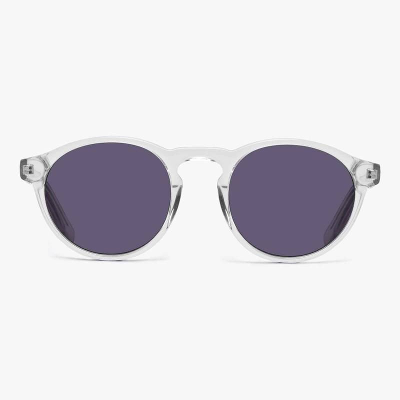 Solbriller +3.5 -Men's Trondheim Crystal White - Luxreaders