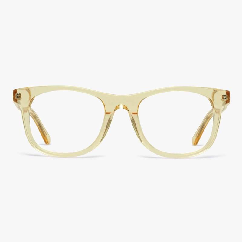 Læsebriller +3.5 -Men's Malmö Crystal Lemon - Luxreaders