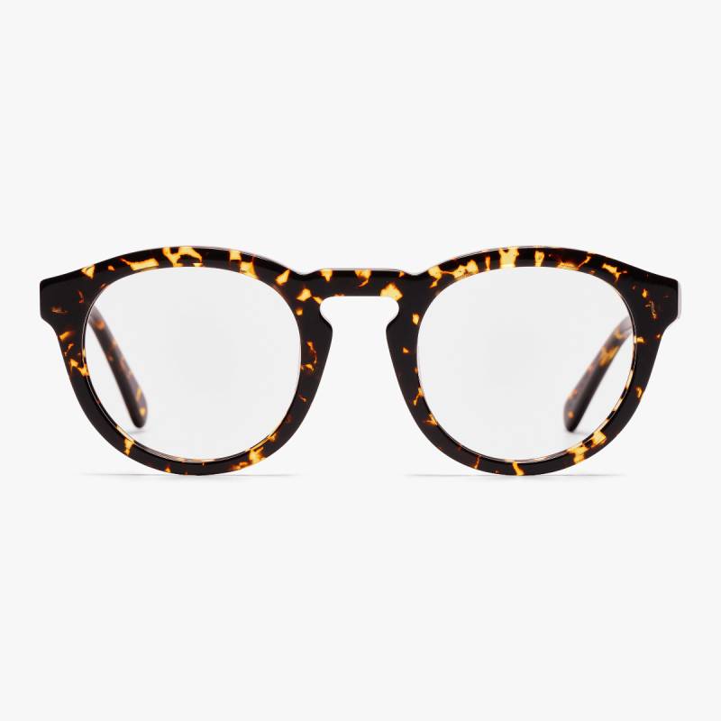 Læsebriller +2.5 -Women's Gråsten Dark Turtle - Luxreaders