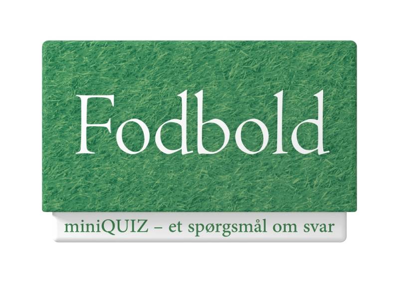 Miniquiz Fodbold - Spil