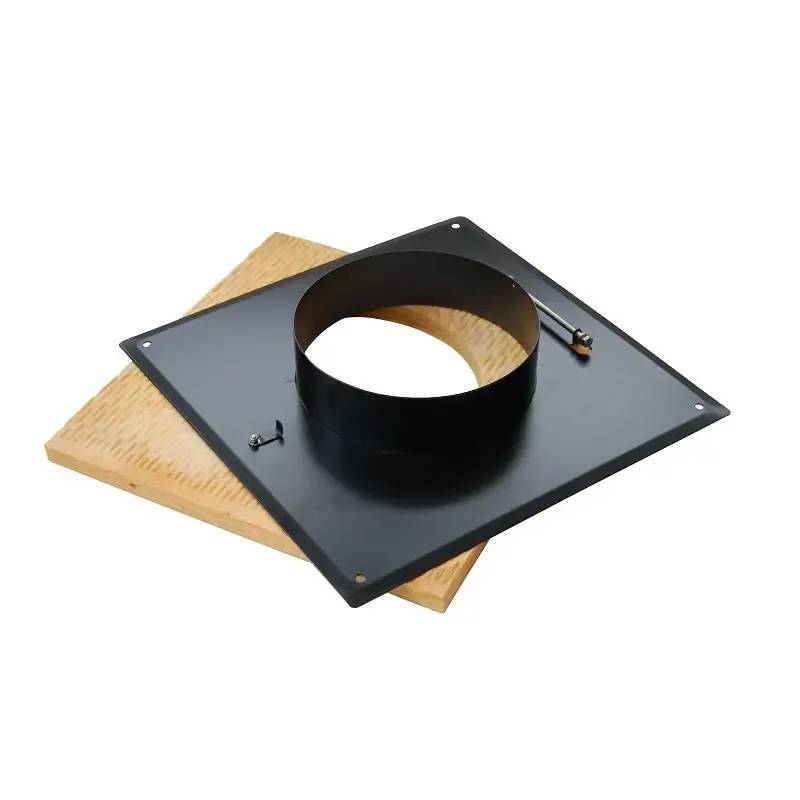 Aduro Firkantet Flange/Overgang Til Muret Skorsten Og Draftoptimizer 54174 - Aduro A/S
