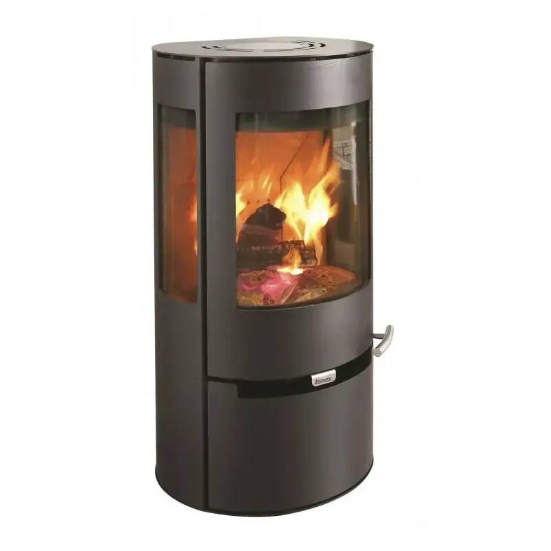 Aduro P1.4  Brændeovn Hvidt Glas - 110x53x54 - Aduro A/S