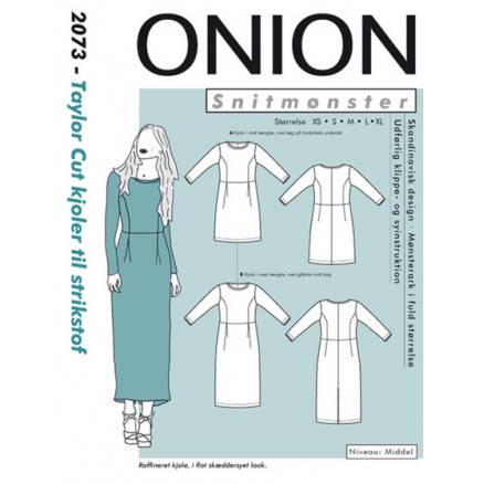 Onion Snitmønster 2073 Taylor Cut Kjoler Str. Xs-Xl