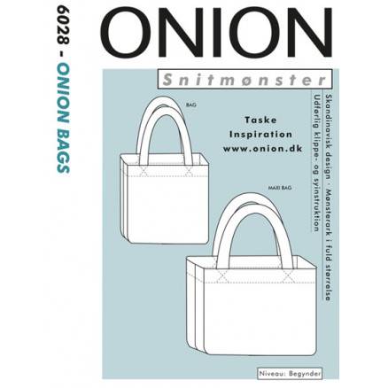 Onion Snitmønster 6028 Tasker 67x45cm