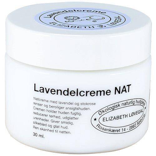 Elizabeth Løvegal Natcreme Lavendel
