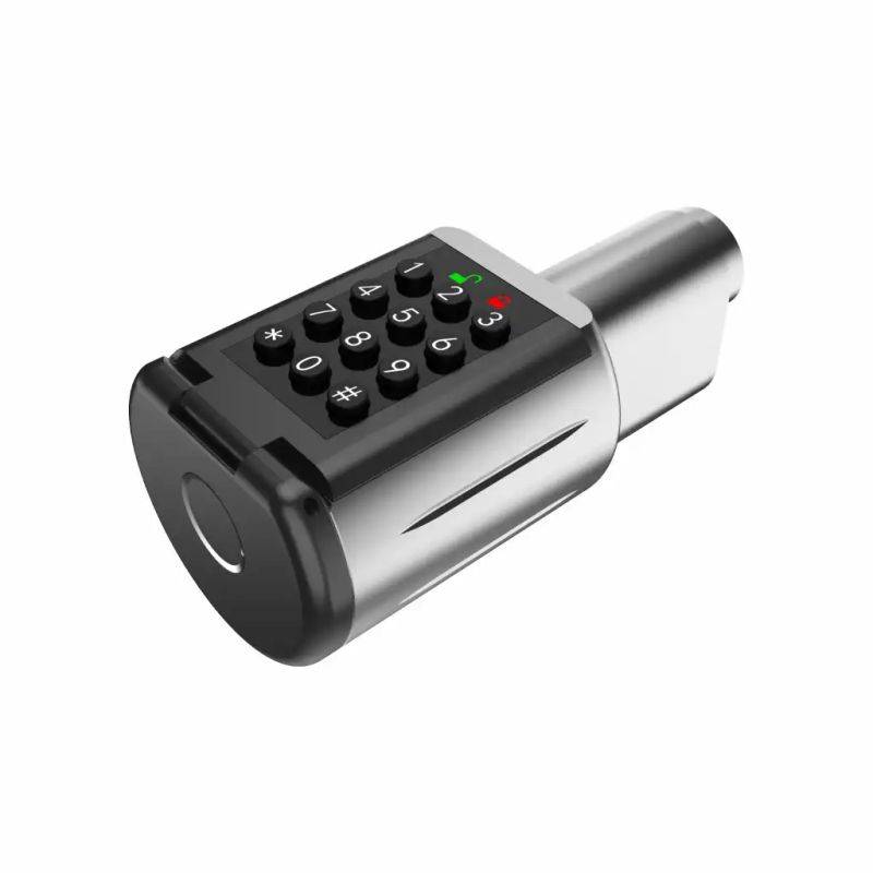 Jasa Guard Cylinder Oval Elektronisk Med Tastatur & Fingeraftryk