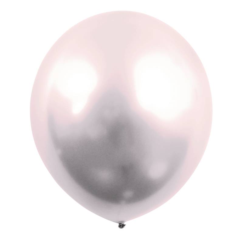 Balloner 4 Stk 30 Cm Krom Sølv - 711031