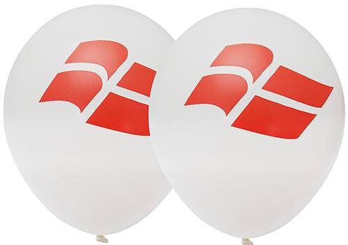 Balloner Med Dannebrog Hvid Printet Flag 8901501 6 Stk