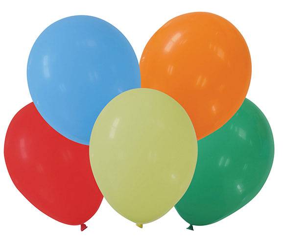 Balloner - 30 Stk 23 Cm Multifarvede - 253029