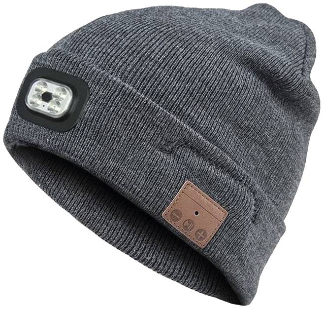 Blue Electric Led Beanie Med Bluetooth-Headset - 2215308