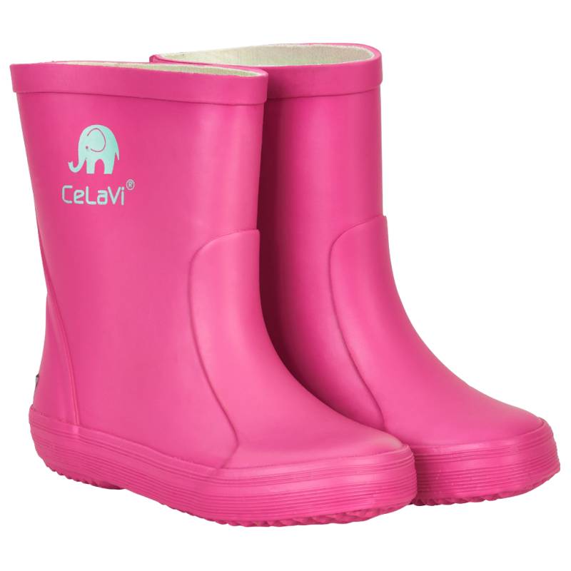 Celavi Børne Gummistøvler - Real Pink - 19