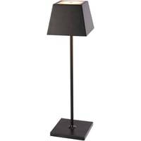 Conexos, Bordlampe P Batteri, Indendrs/Udendrs, Opladelig, Dmpbar, Sort - Nordtronic