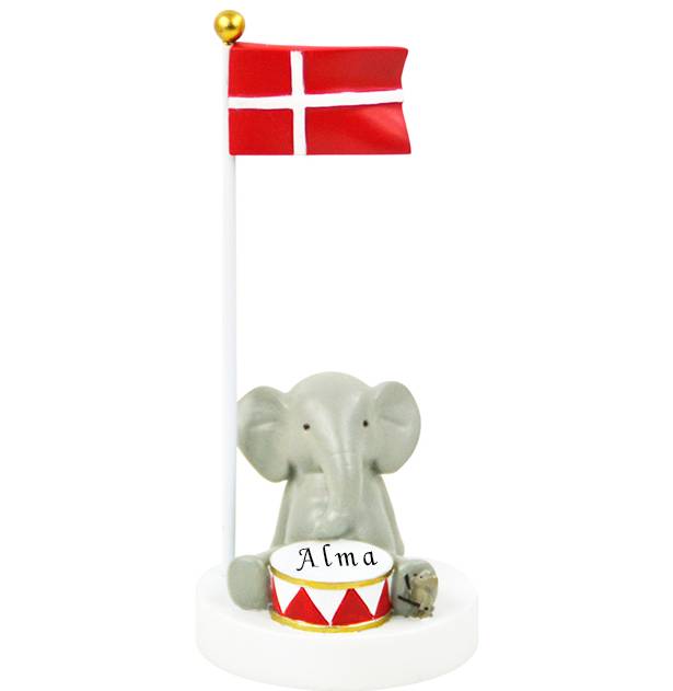 Bordflag - Panda Med Trompet - Kids By Friis