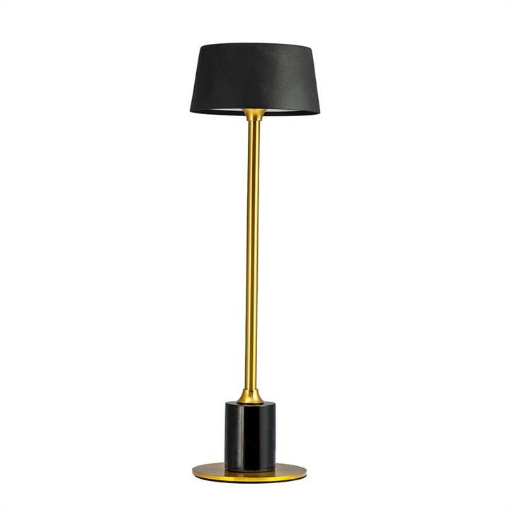 Yoyo Batterilampe / Bordlampe, Sort/Messing - Dyberg Larsen