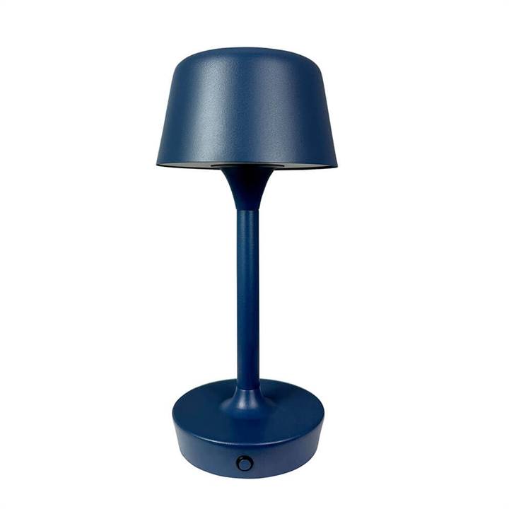 Flow Led Bordlampe / Batterilampe, Indigo - Dyberg Larsen