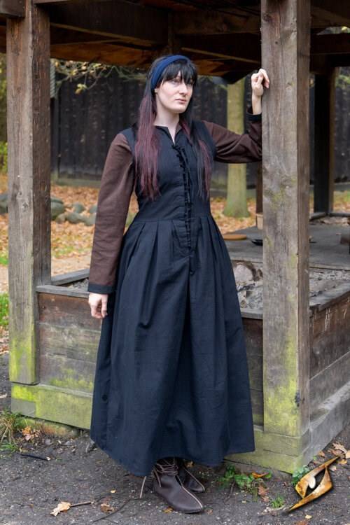 Adelina Dress - Epic Armoury - Epic Black - X-Large - Live Rollespil - !live Rollespil - Iron Fortress