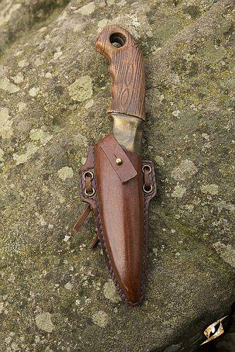 Woodsman Knife Holder - Epic Brown â Epic Armoury â Live Rollespil - !live Rollespil - Iron Fortress